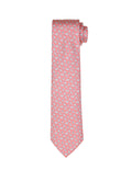 Corbata Teckel Rosa/Azul