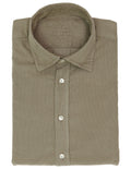 Camisa Micropana Tintada Piedra