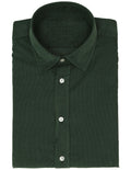 Camisa Micropana Tintada Verde