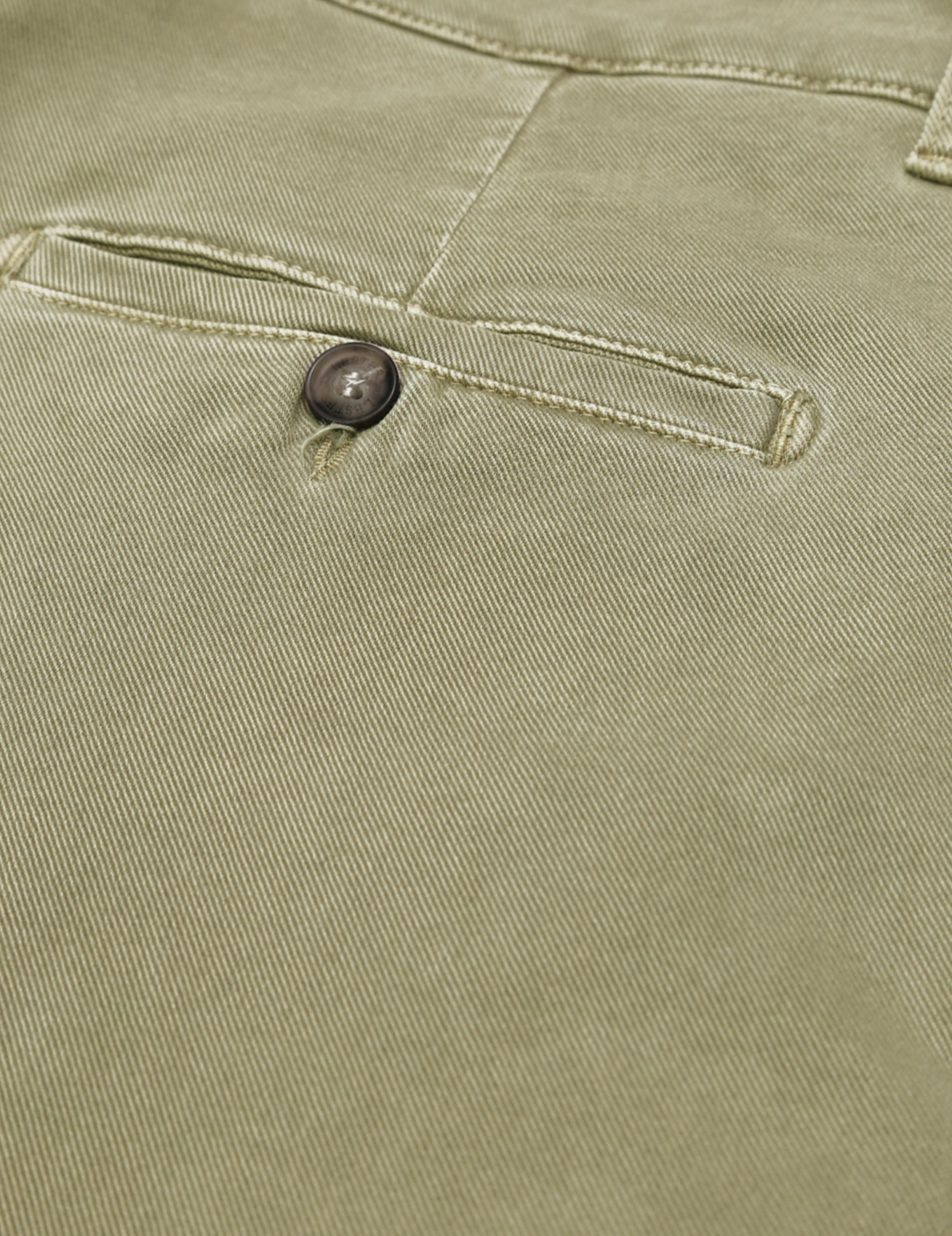Pantalón sarga lavado Verde claro