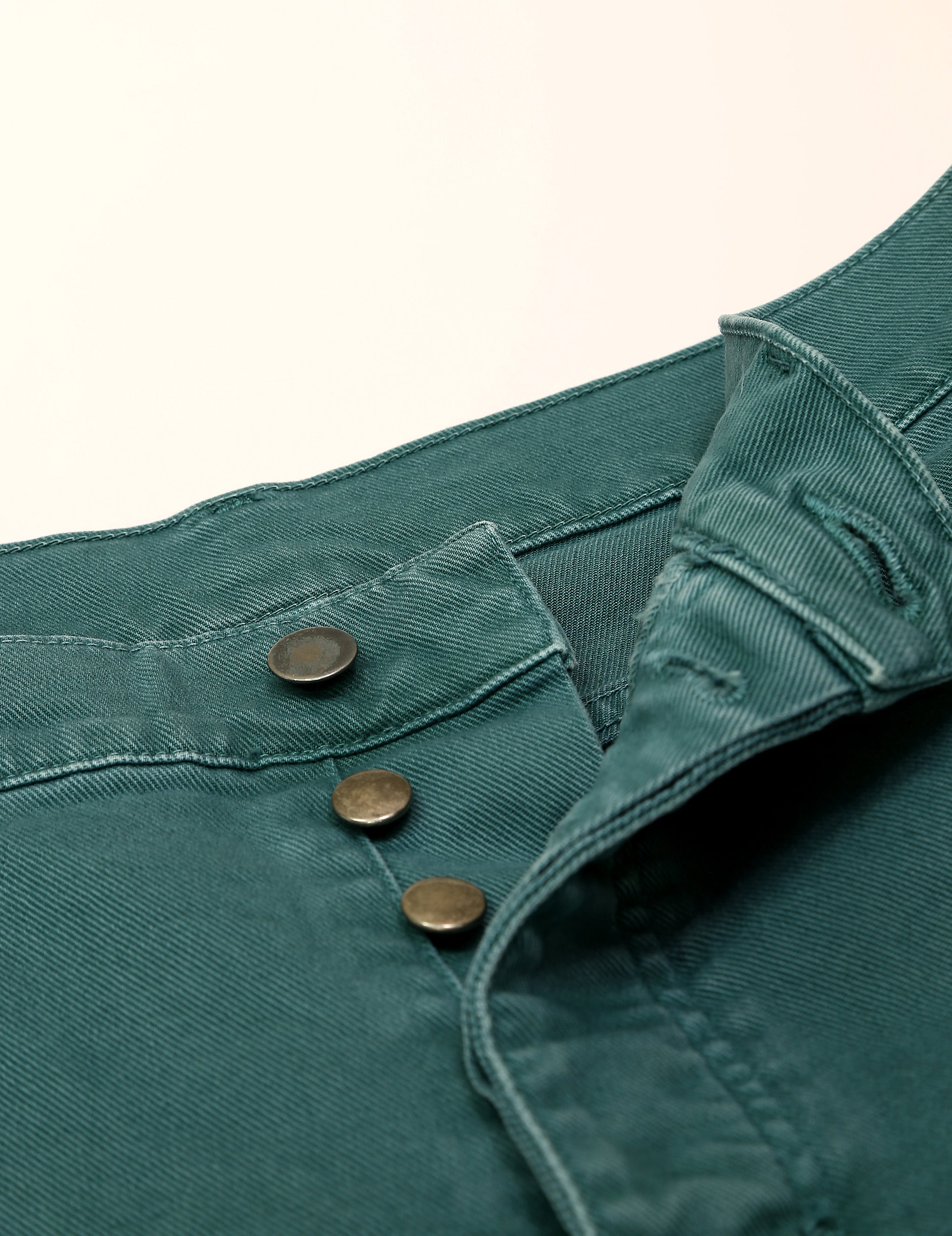 Pantalón 5 bolsillos sarga Turquesa