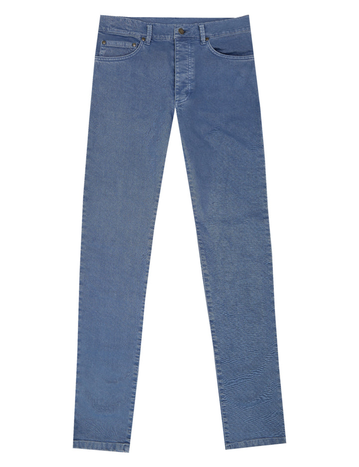 Pantalón 5 bolsillos sarga Azul