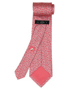 Corbata cerezas Rosa/gris