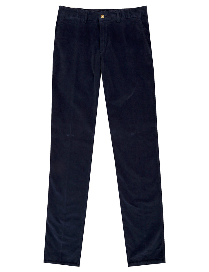Pantalón chino micropana Azul