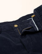 Pantalón chino micropana Azul