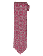 Corbata prismas Rosa/gris