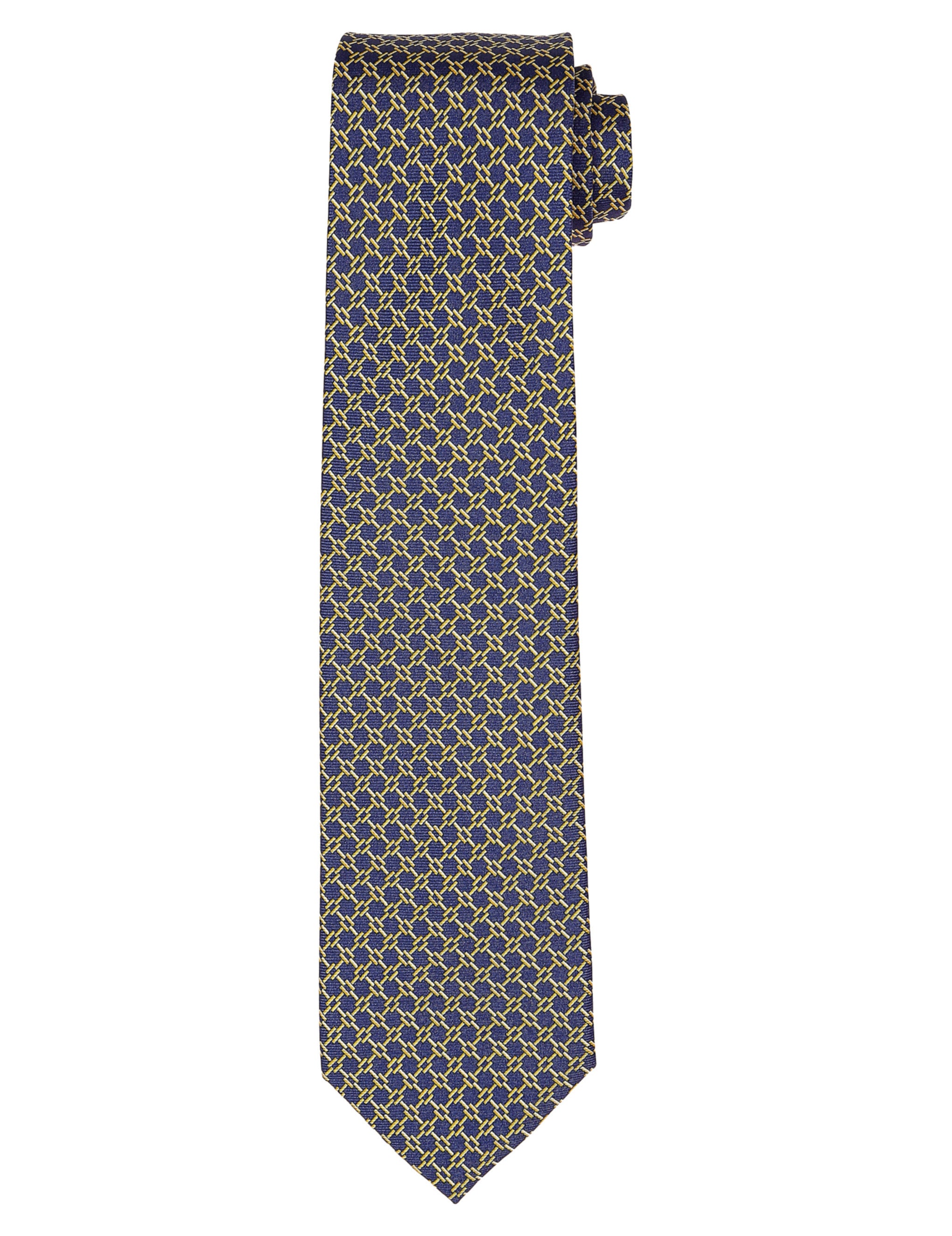 Corbata panel Azul/amarilla