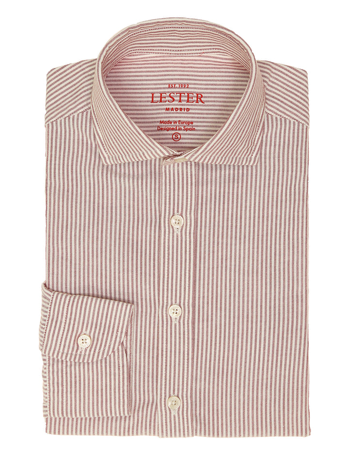 Camisa sport oxford raya fina Burdeos
