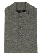 Jersey botones lana Gris