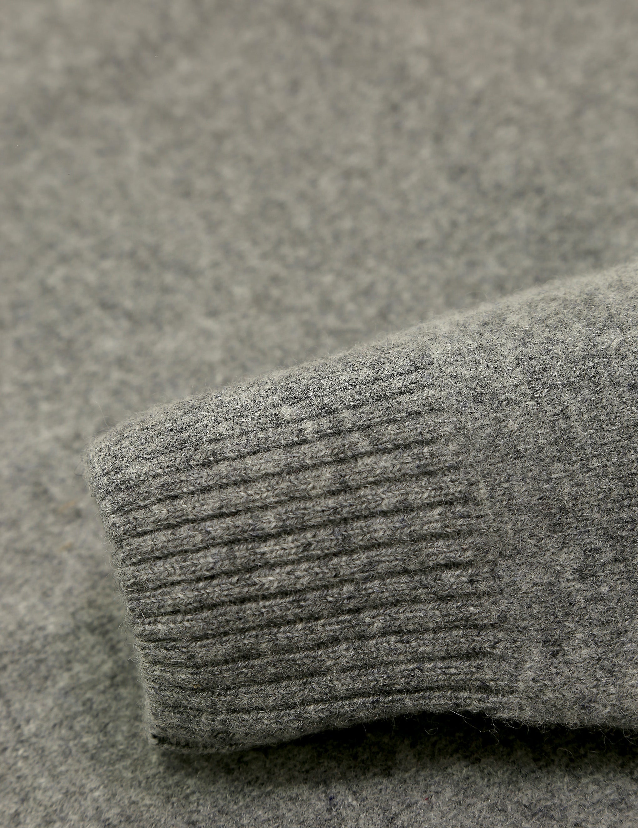 Jersey botones lana Gris