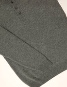 Jersey botones lana Gris