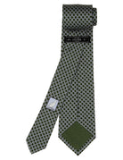 Corbata panel Verde/azul
