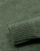 Jersey botones lana Verde