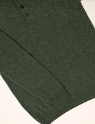 Jersey botones lana Verde