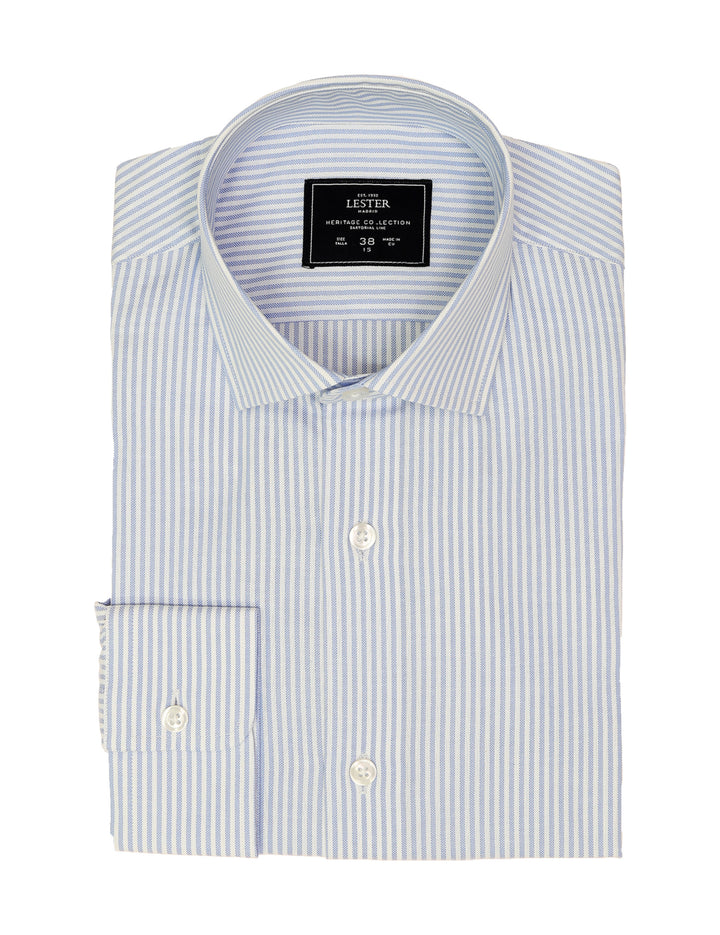 Camisa vestir oxford raya Azul