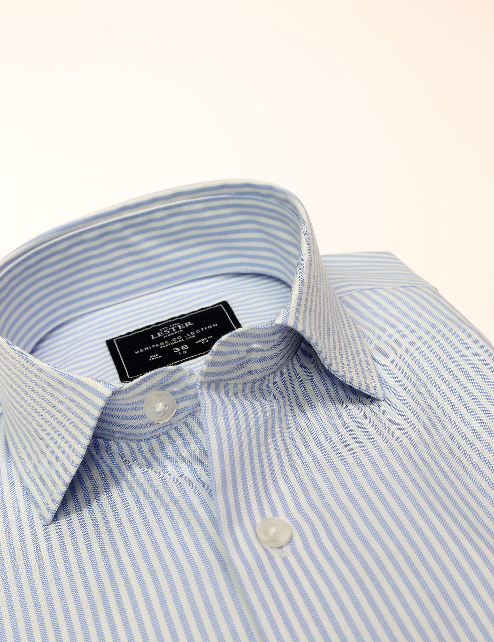 Camisa vestir oxford raya Azul