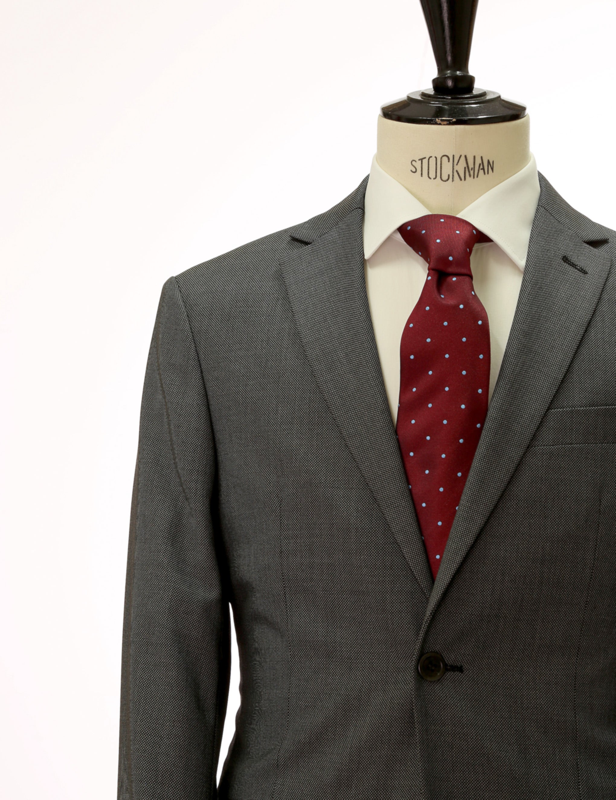 Traje hombre ojo de perdiz Gris