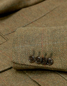 Chaqueta tweed rutland Verde