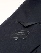 Chaqueta tweed sarga Azul