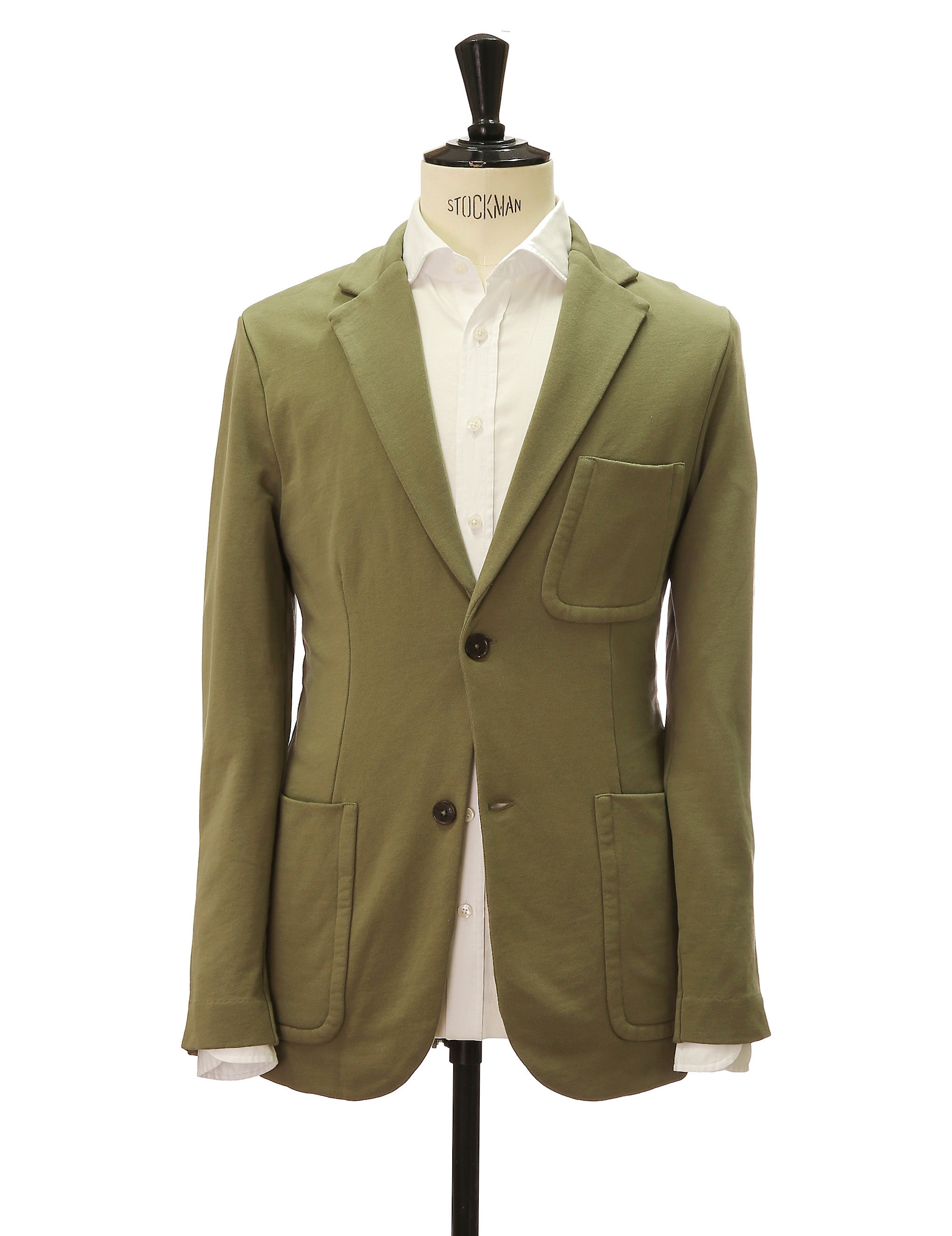 Cardigan algodón lavada Verde