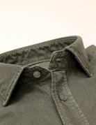 Camisa oxford tintada Gris