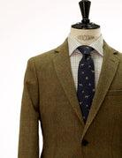 Chaqueta tweed norfolk Verde