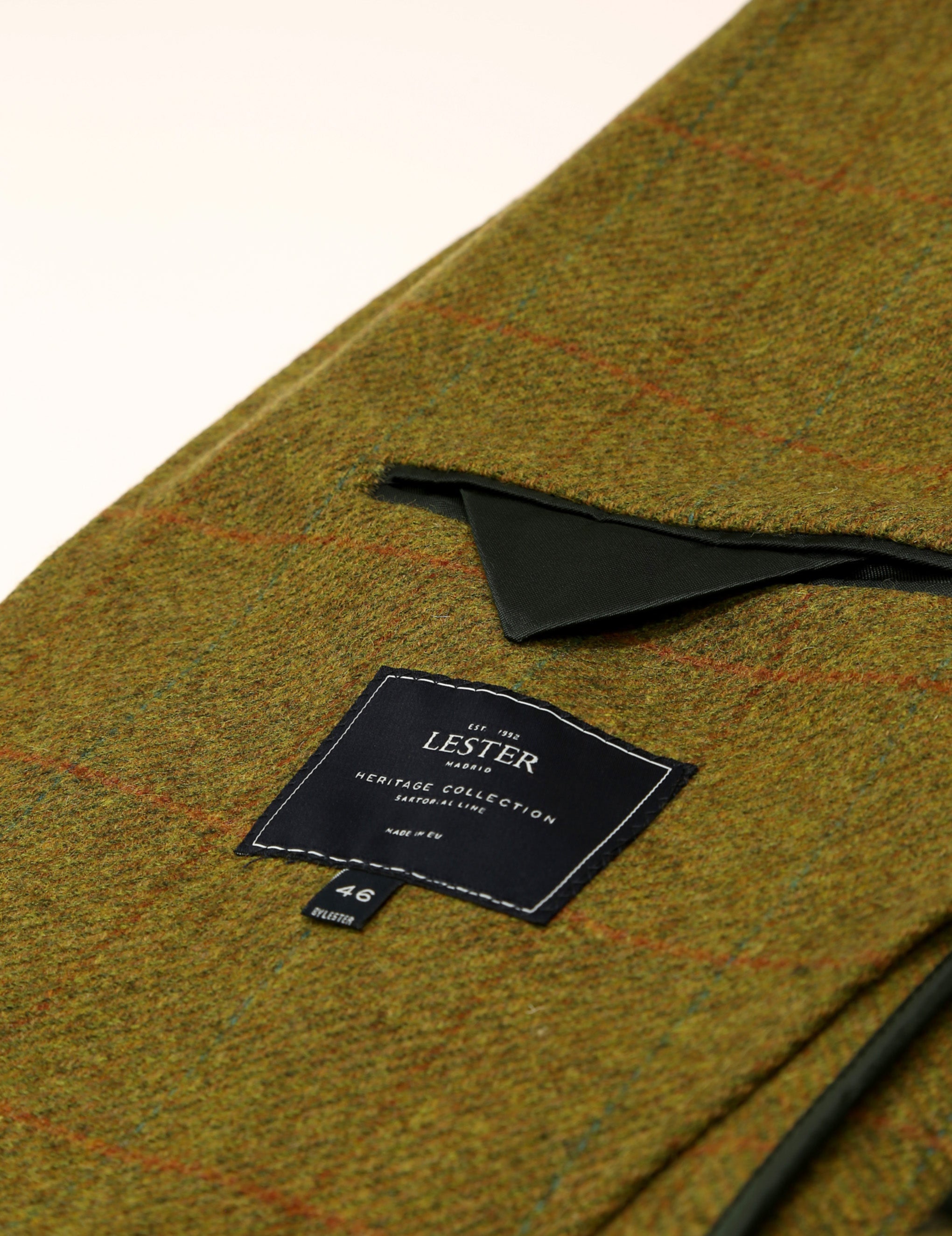 Chaqueta tweed somerset Verde