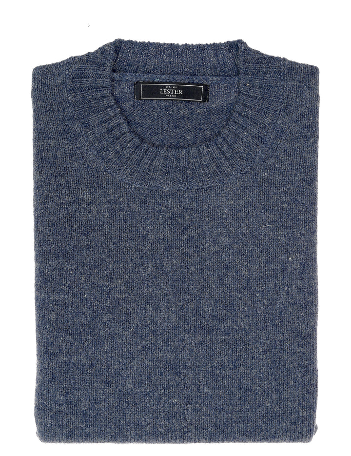 Jersey shetland caja Azul