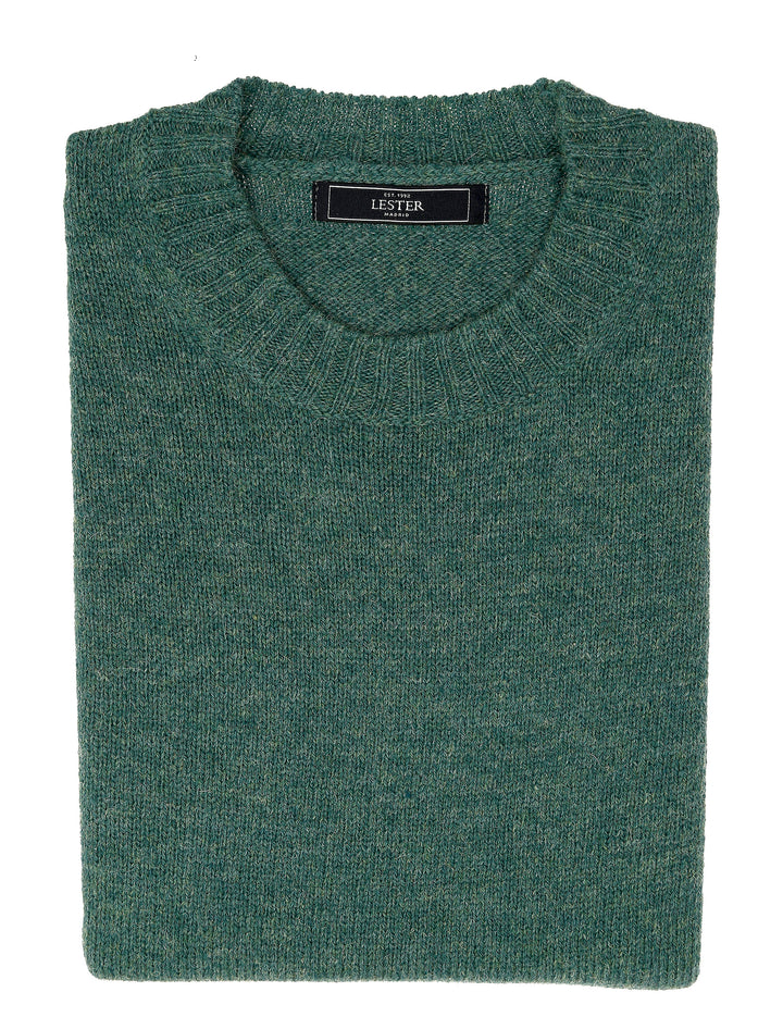 Jersey shetland caja Verde