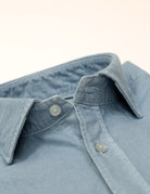 Camisa oxford tintada Azul claro