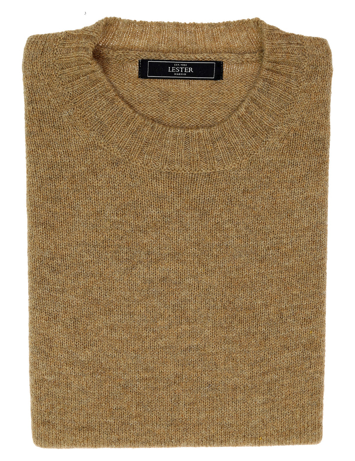 Jersey shetland caja Beige