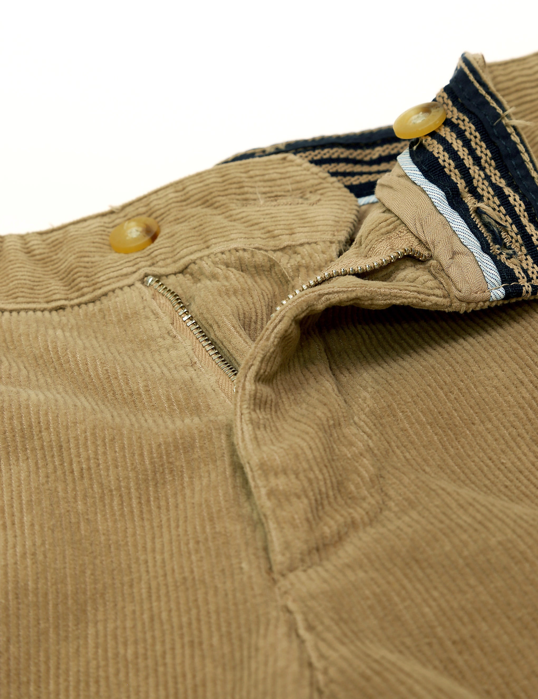 Pantalón pana s/p Beige
