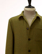 Chaqueta custer tweed Verde