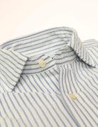 Camisa sport oxford  raya media Azul
