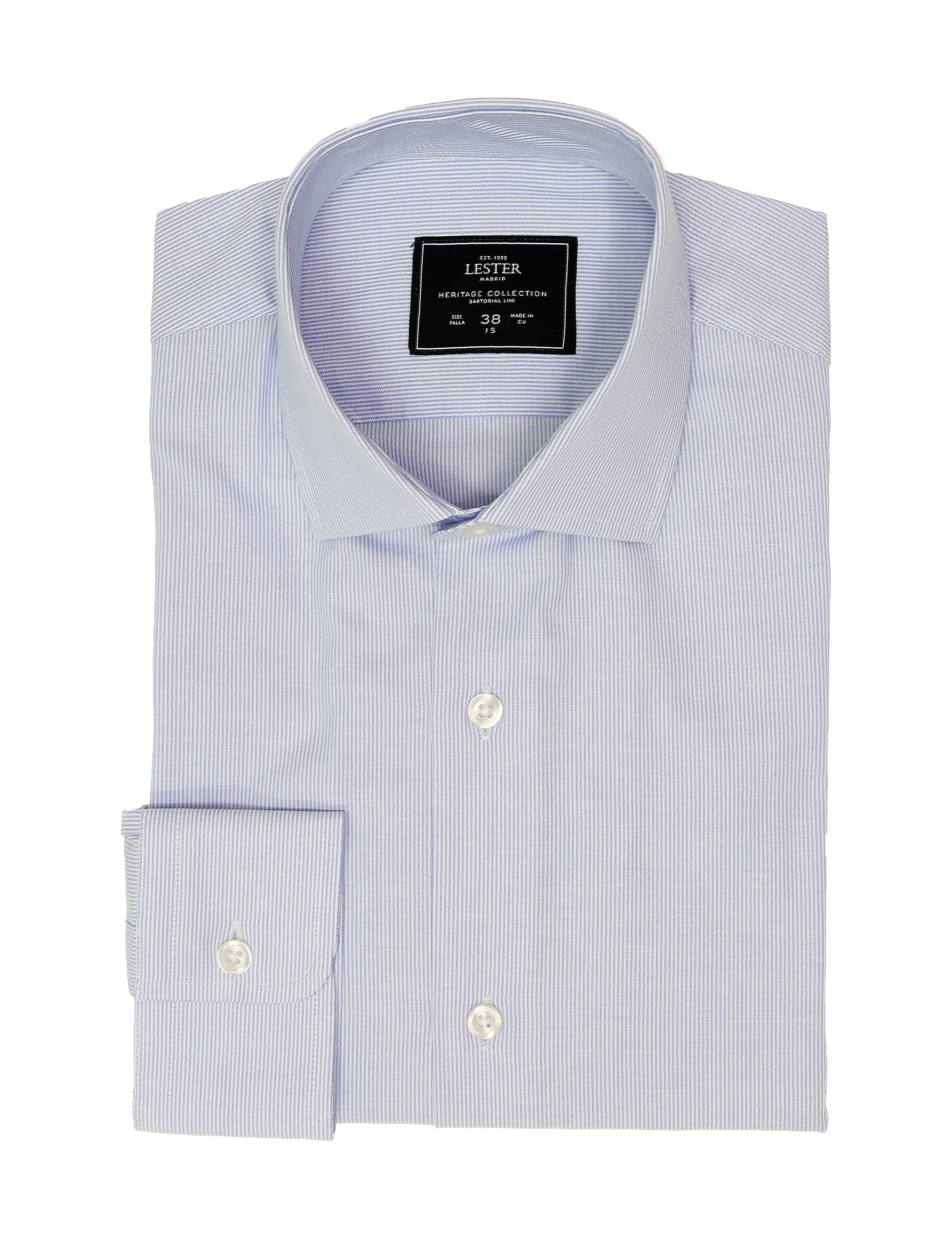 Camisa vestir mil rayas Azul