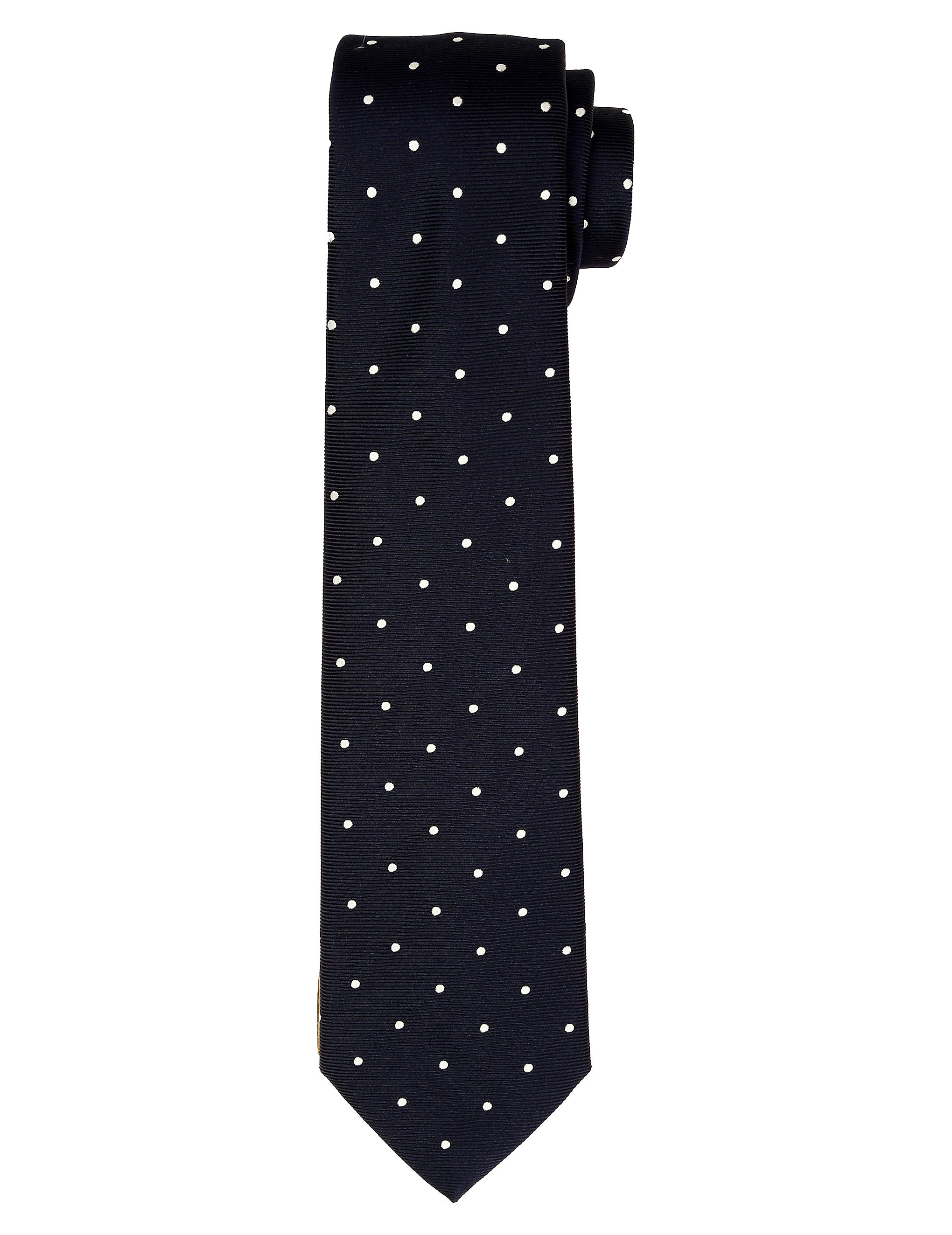 Corbata lunares Azul/blanco