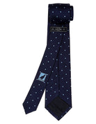 Corbata lunares Azul/azul