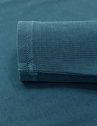 Polo pique manga larga Azul oscuro
