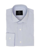 Camisa vestir raya media Azul