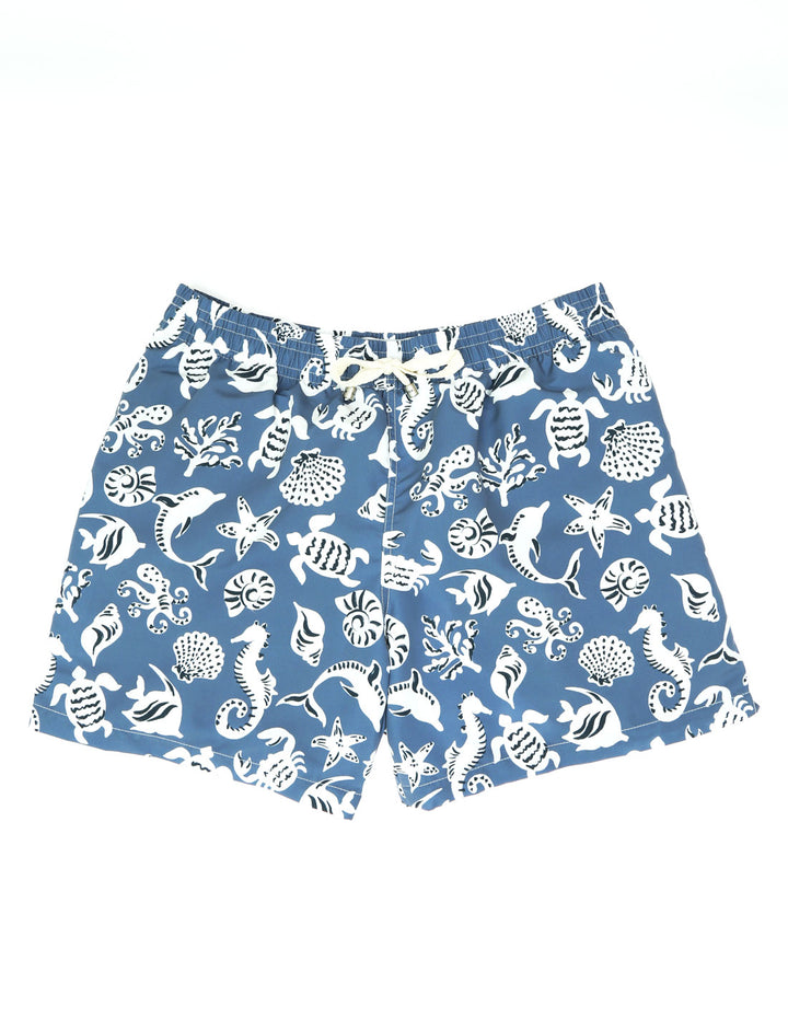 Traje de baño marino Azul