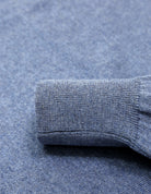 Jersey pico algodón Azul medio