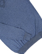 Jersey pico algodón Azul medio