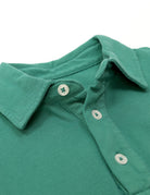 Polo pique lavado Verde