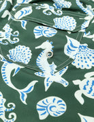 Traje de baño marino Verde