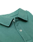 Polo jersey lavado Verde