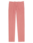 Pantalón lino algodón tencel Rojo