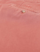 Pantalón lino algodón tencel Rojo