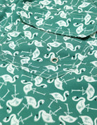 Traje de baño flamencos Verde