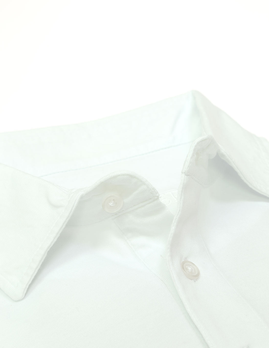 Polo jersey lavado Blanco