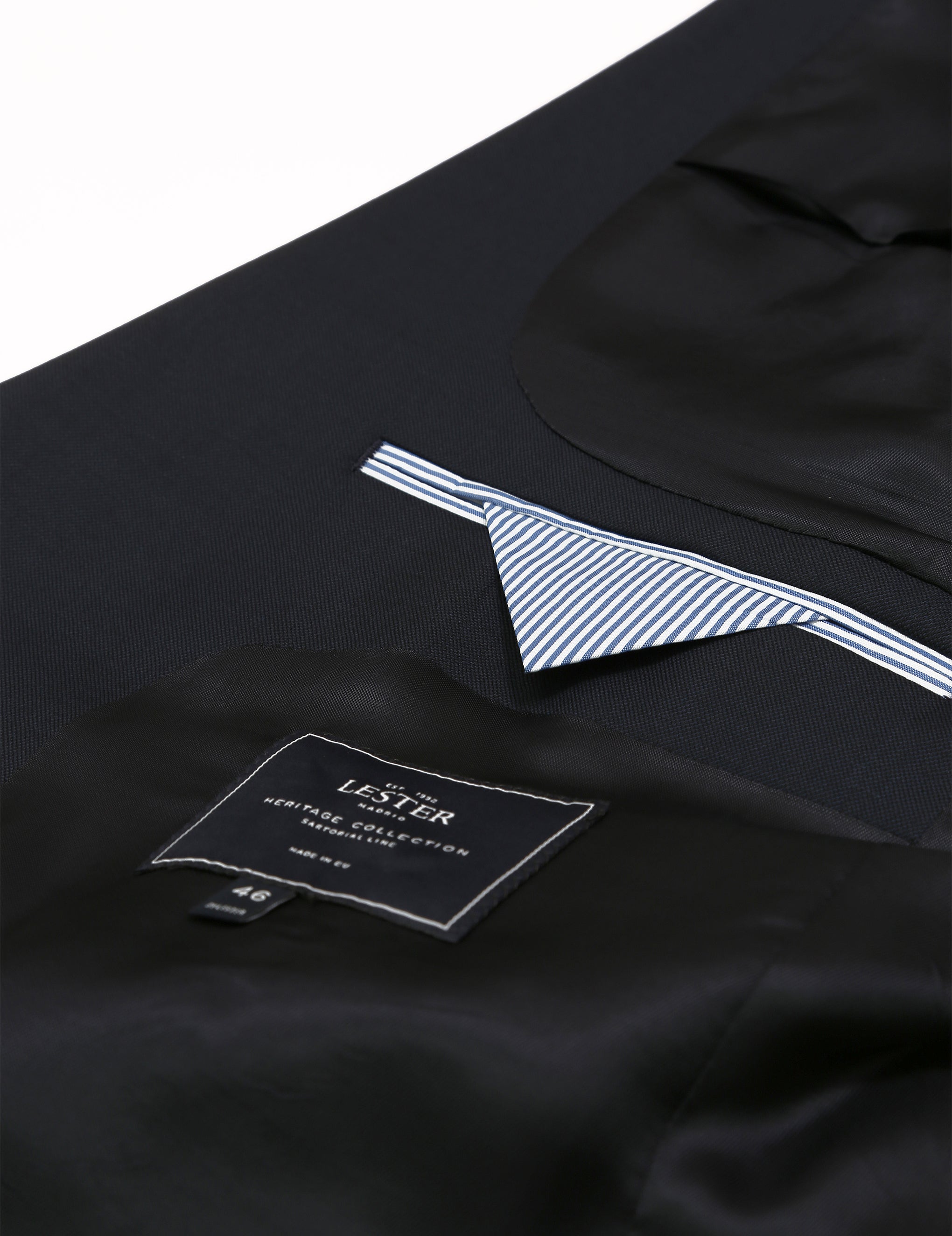 Traje liso Azul oscuro
